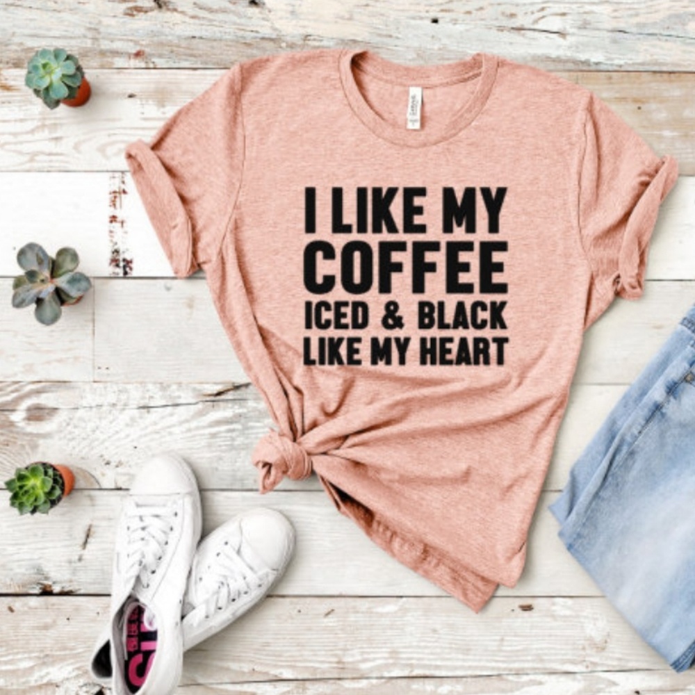 Coffe shirt, graphic tee, tshirt, funny